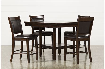 counter piece harper dining sets livingspaces lancaster height table spaces