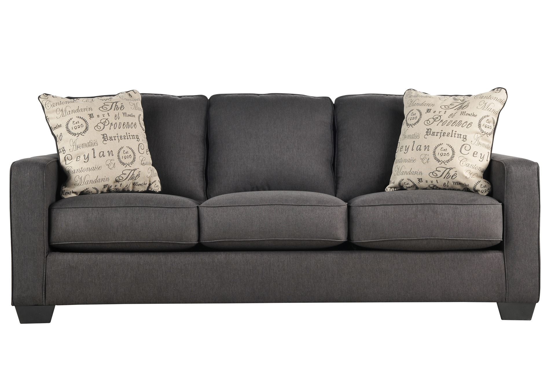 Alenya Charcoal Sofa Living Spaces