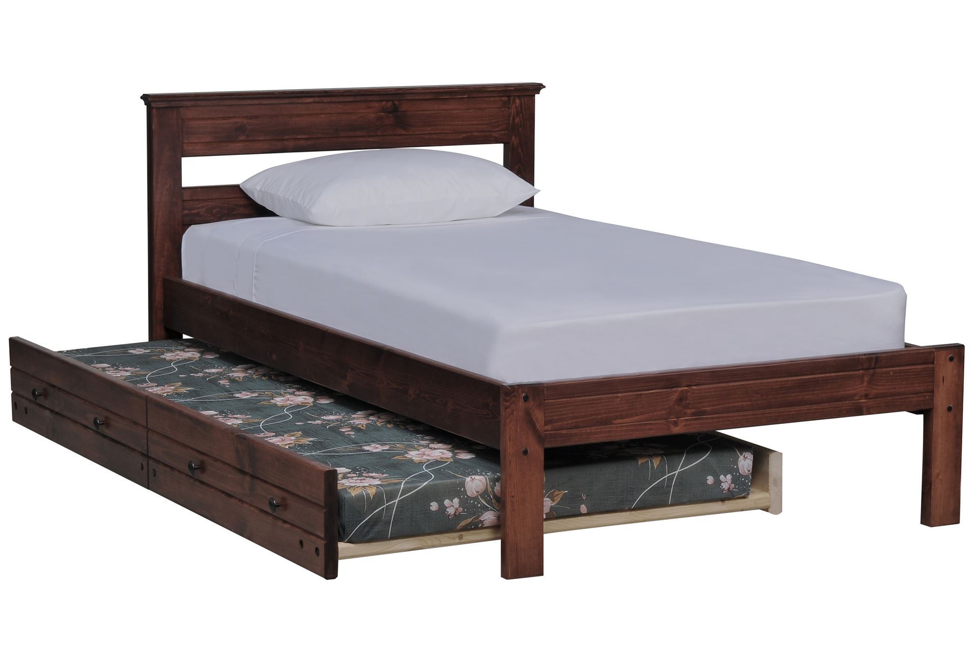 twin platform bed with mattress