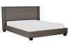 Damon II California King Upholstered Platform Bed - Living Spaces